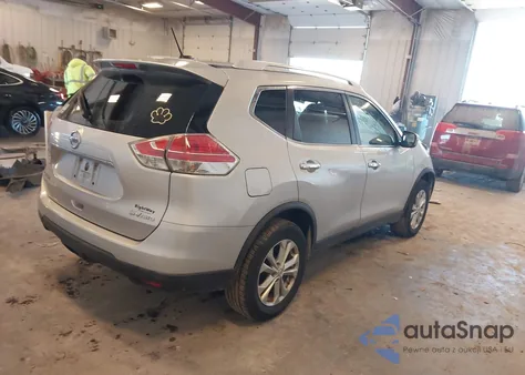 2016 Nissan Rogue Sv z USA, uszkodzony, nr VIN KNMAT2MV0GP619387